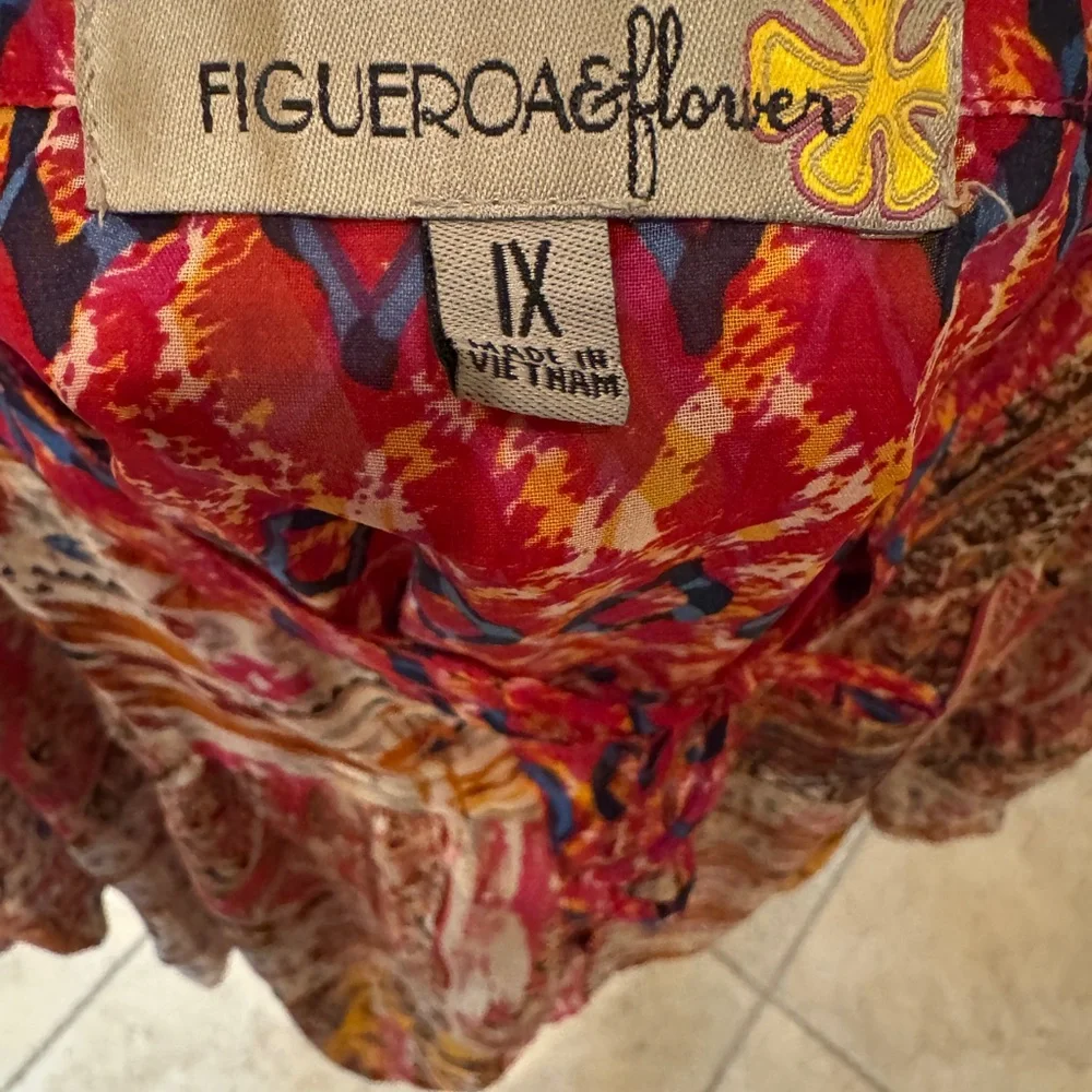 Bohemian Multicolor Blouse - Picture 2 of 3